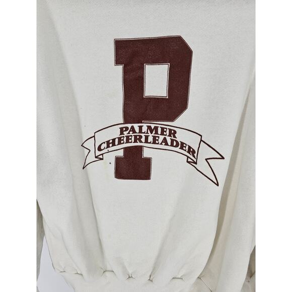 Vintage 1990s Palmer High School Colorado Springs Crew Neck Sweatshirt Womens L - Picture 2 of 4